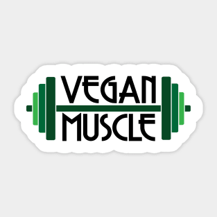 Vegan muscle Sticker